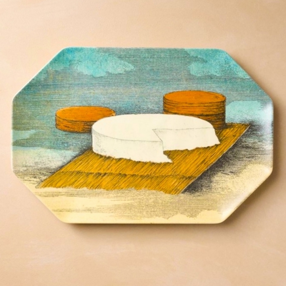 John Derian for Target Melamine Hexagon Serving Platter or Charcuterie 10" x 15"